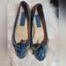 Coach Shoes | Coach "Jasmine" Flats | Color: Blue/Tan | Size: 9