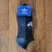 Adidas Underwear & Socks | Men's Adidas No Show Socks - 3 Pair - Nwt | Color: Black/Gray | Size: Men's 6-12