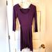 American Eagle Outfitters Dresses | American Eagle Purple Cutout Skater Dress | Color: Purple | Size: S