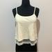 American Eagle Outfitters Tops | American Eagle Lace Hem Cami | Color: Cream/White | Size: M