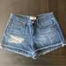 Jessica Simpson Shorts | Jessica Simpson Blue Denim Jean Distressed Shorts | Color: Blue | Size: 27