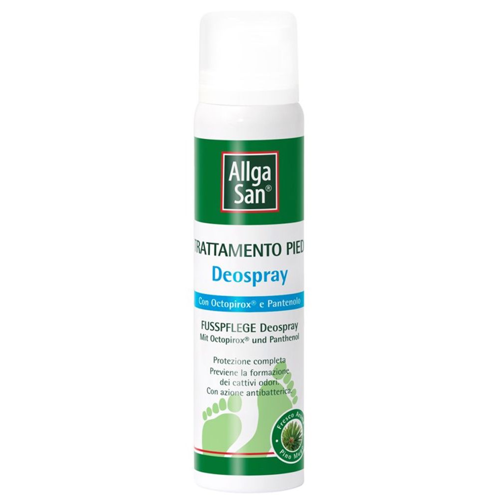 Allga San® Trattamento Piedi Deodorant Spray 100 ml piedi