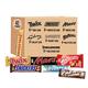 Toblerone, Mars, Bounty, Snickers, Twix, Maltesers, Galaxy – Mixed Chocolate Bars Variety Bulk Box, Chocolate Hamper Gift, 42 Bars.