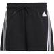 ADIDAS Damen Shorts W FI 3S SHORT, Größe L in Schwarz