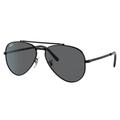 Ray-Ban RB3625 New Aviator Sunglasses Black Frame Dark Grey Lens 62 RB3625-002-B1-62