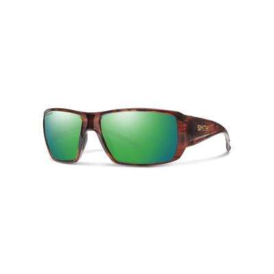 Smith Optics Guide's Choice XL Sunglasses Tortoise Frame ChromaPop Glass Polarized Green Mirror Lens 20444808663UI