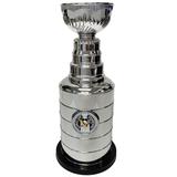 Silver Pittsburgh Penguins 14" Stanley Cup Coin Bank Replica Trophy