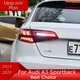 Feux arrière LED pour Audi A3 Sportback 8V 2013-2020 Assemblage automatique Mise à niveau 2022