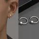 Boucles d'oreilles carrées minimalistes vintage pour adolescents boucles d'oreilles piercing