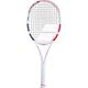 BABOLAT Herren Tennisschläger PURE STRIKE TEAM S NC, Größe 2 in weiss rot schwarz