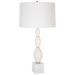 Uttermost Regalia White Marble Beaded Table Lamp