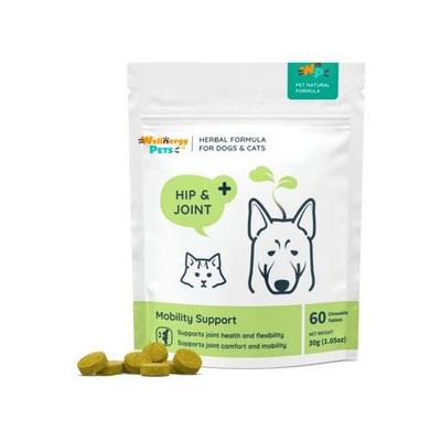 Wellnergy Pets Herbal Qbow Hip & Joint Supplement for Dogs & Cats, 60 count