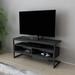 Wade Logan® Ajang TV Stand for TVs up to 50" Wood in Black/Brown | 20 H x 43.7 W x 13.8 D in | Wayfair E8C775494B4040E68EA6F435F32B65F4