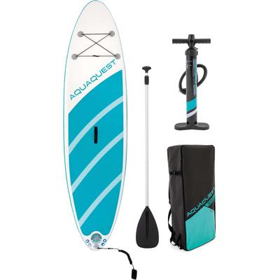 SUP-Board INTEX "AQUA QUEST 320" Gr. 320, weiß, Wassersportboards, 320x81x15 320cm, Kunststoff