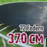 Sprungtuch Sprungmatte Ersatzsprungmatte für 370cm Trampoline mit 72 Federnösen