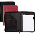 AT-A-Glance Business Jacket Desk Planner Cover BLACK 8 Inch Book Organizer Note Pad Holder Zip Closure