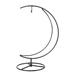 Ornament Display Stand Moon Plant Stand Iron Pendulum Stand Glass Ornament Stand