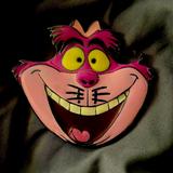 Disney Accessories | Disney Belt Buckle! The Cheshire Cat From Alice In Wonderland. | Color: Pink/Purple | Size: Os
