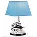 Disney Accents | New!! Extremely Rare! Walt Disney Mickey Mouse Plane Crazy 1928 Table Lamp 15.5” | Color: Black/Blue/Gray/Red/White | Size: Os