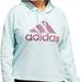 Adidas Tops | Adidas Woman's Plus Size Polka Dot Pullover Hoodie | Color: Blue/Green | Size: Various