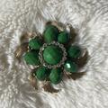Anthropologie Jewelry | Anthropologie Vintage Pin Nwot | Color: Green | Size: Os