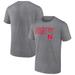 Men’s Heather Gray Nebraska Huskers T-Shirt