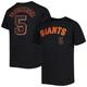 Youth Mike Yastrzemski Black San Francisco Giants Player T-Shirt