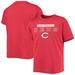 Youth Red Cincinnati Reds Wordmark Baseball T-Shirt