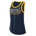 Women's G-III 4Her by Carl Banks Navy Milwaukee Brewers Clubhouse Tank Top