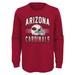 Toddler Cardinal Arizona Cardinals Helmet Long Sleeve T-Shirt