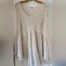Free People Dresses | Free People Gorgeous Light Weight Sweater Dress | Color: Cream/White | Size: M