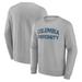 Men's Fanatics Branded Gray Columbia University Basic Arch Sweatshirt