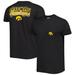 Men's Russell Black Iowa Hawkeyes Athletic Fit Team T-Shirt