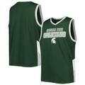 Youth Green Michigan State Spartans V-Neck Tank Top