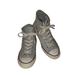 Converse Shoes | Converse Chuck Taylor All-Star Hi Leather Gray 153818c Size Mens 6 Womens 8 | Color: Gray | Size: 6