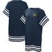 Women's Touch Navy Milwaukee Brewers Cascade T-Shirt Dress
