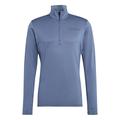Adidas Herren Sweatshirt (Long Sleeve) Multi 1/2 FL, Wonder Steel, HN5476, M