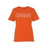 "T-Shirt HERRLICHER ""CAMBER"" Gr. L (40), orange Damen Shirts Jersey"
