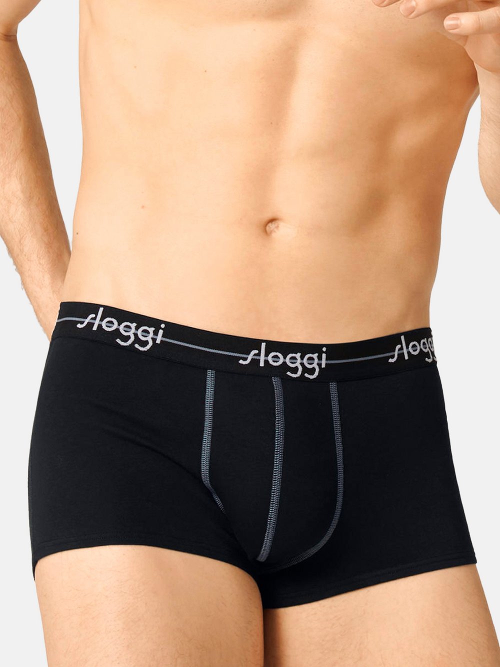 sloggi Retro Short Herren schwarz, XXL Image