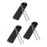 3X Tuning Fork with Soft Shell Case Standard A 440 Hz