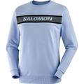 Salomon Herren Essential Crew Neck Longsleeve (Größe XL, blau)