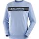 Salomon Herren Essential Crew Neck Longsleeve (Größe XL, blau)