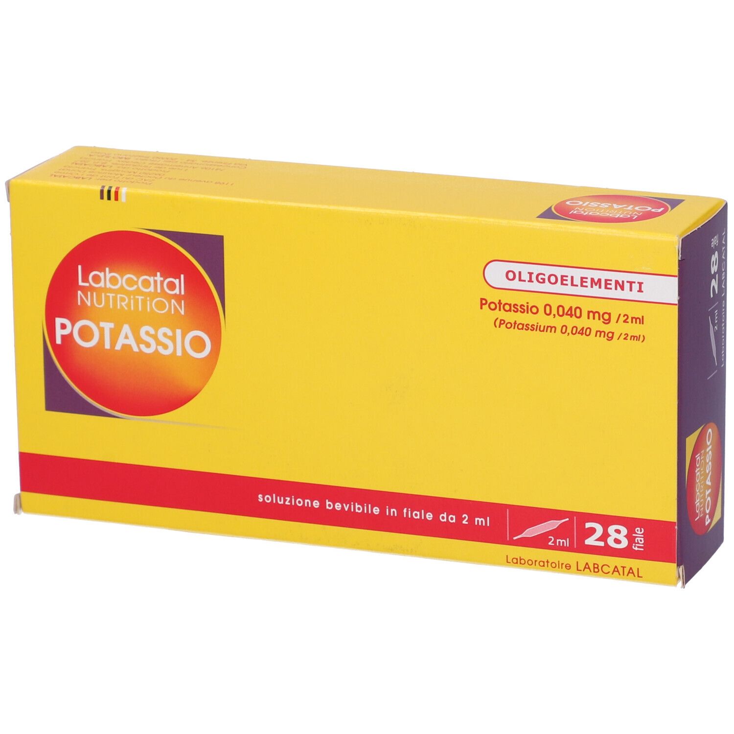 Labcatal Nutrition Potassio 28 Fiale Da 2 Ml 28x2 ml Flaconcini bevibi