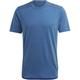 ADIDAS Herren Training T-Shirt, Größe L in Blau