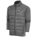 Men's Antigua Steel Philadelphia Eagles Altitude Full-Zip Jacket