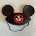 Disney Accessories | Mickey Mouse Ears Hat | Color: Black/Red | Size: Youth