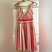 Anthropologie Dresses | Anthropologie Dress Size 4 | Color: Cream/Red | Size: 4