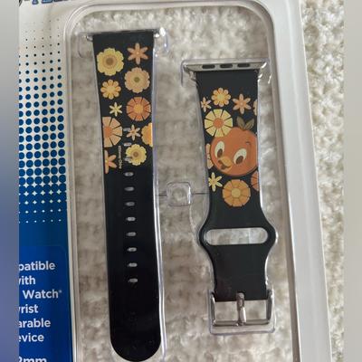 Disney Accessories | 2023 Disney Parks Epcot Flower & Garden Orange Bird Apple Watch Band 38 40 41mm | Color: Orange | Size: Os