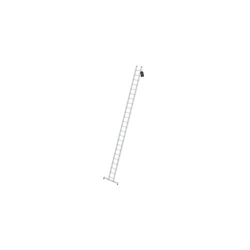PROREGAL Sprossen-Anlegeleiter mit nivello®-Traverse 24-Sprossen