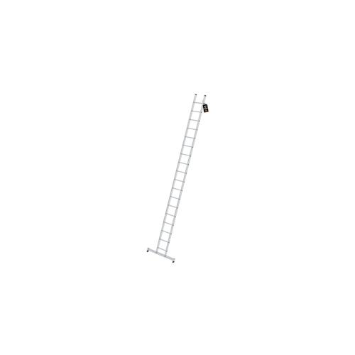 PROREGAL Sprossen-Anlegeleiter mit nivello®-Traverse 18 Sprossen